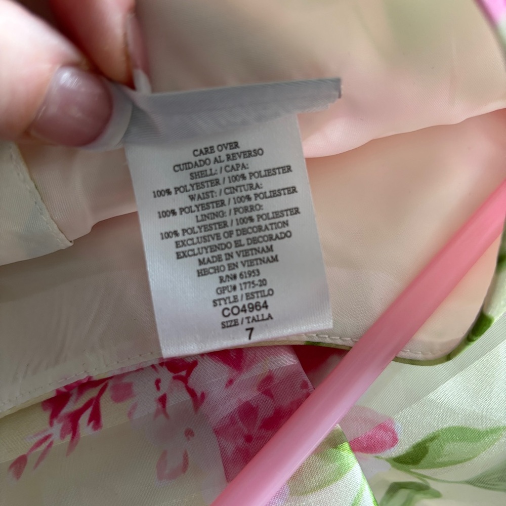 Jona Michelle Yellow Floral Dress 7 - Picture 11 of 12